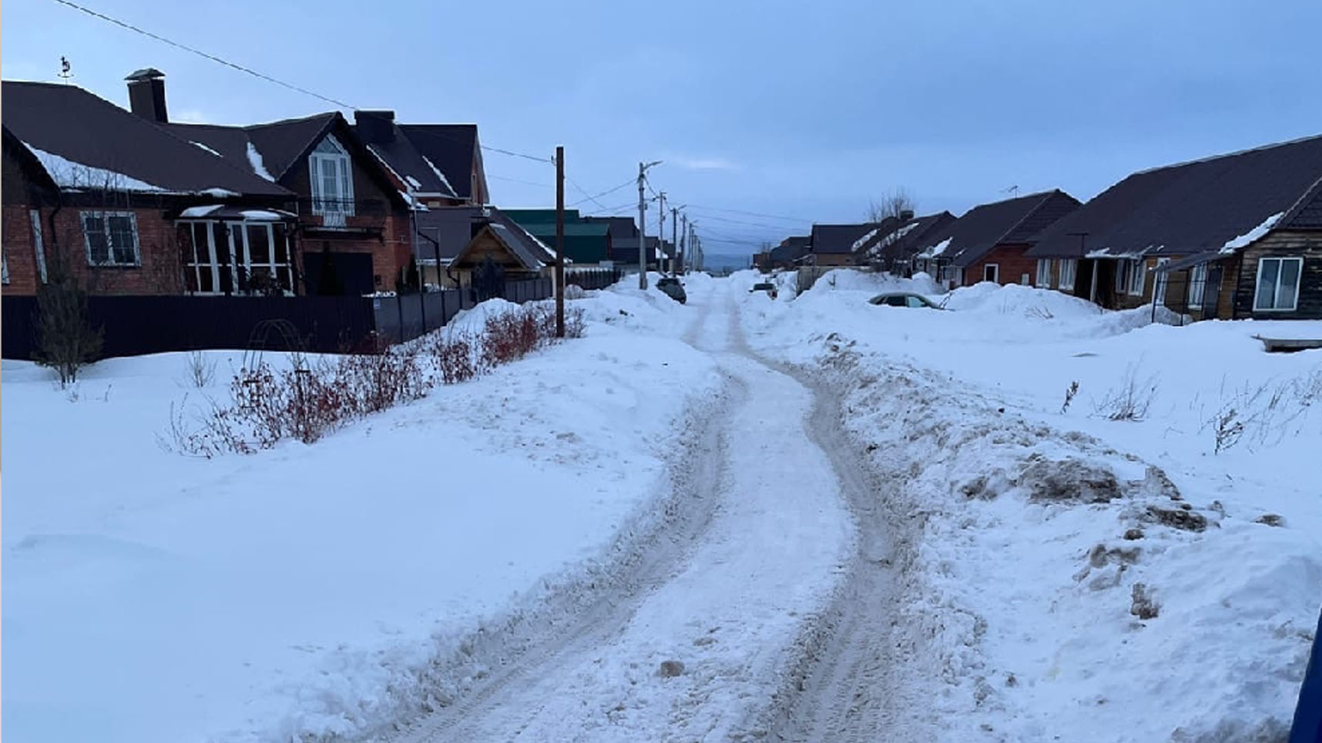 Ветераны из города Чистополь жалуются на плохую уборку снега