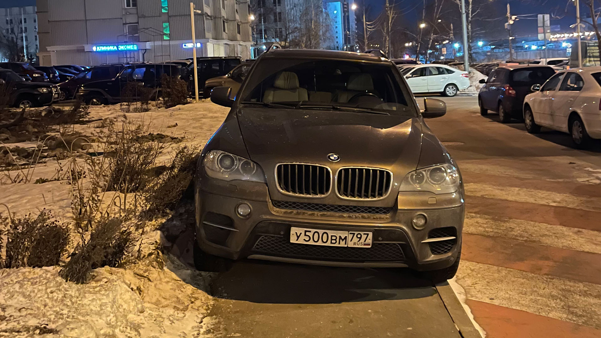 Неправильная парковка в Москве