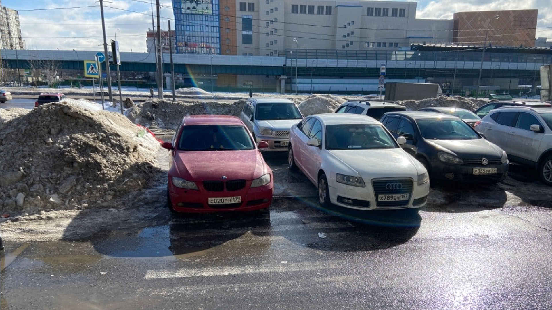 Нарушение правил парковки в Московской области