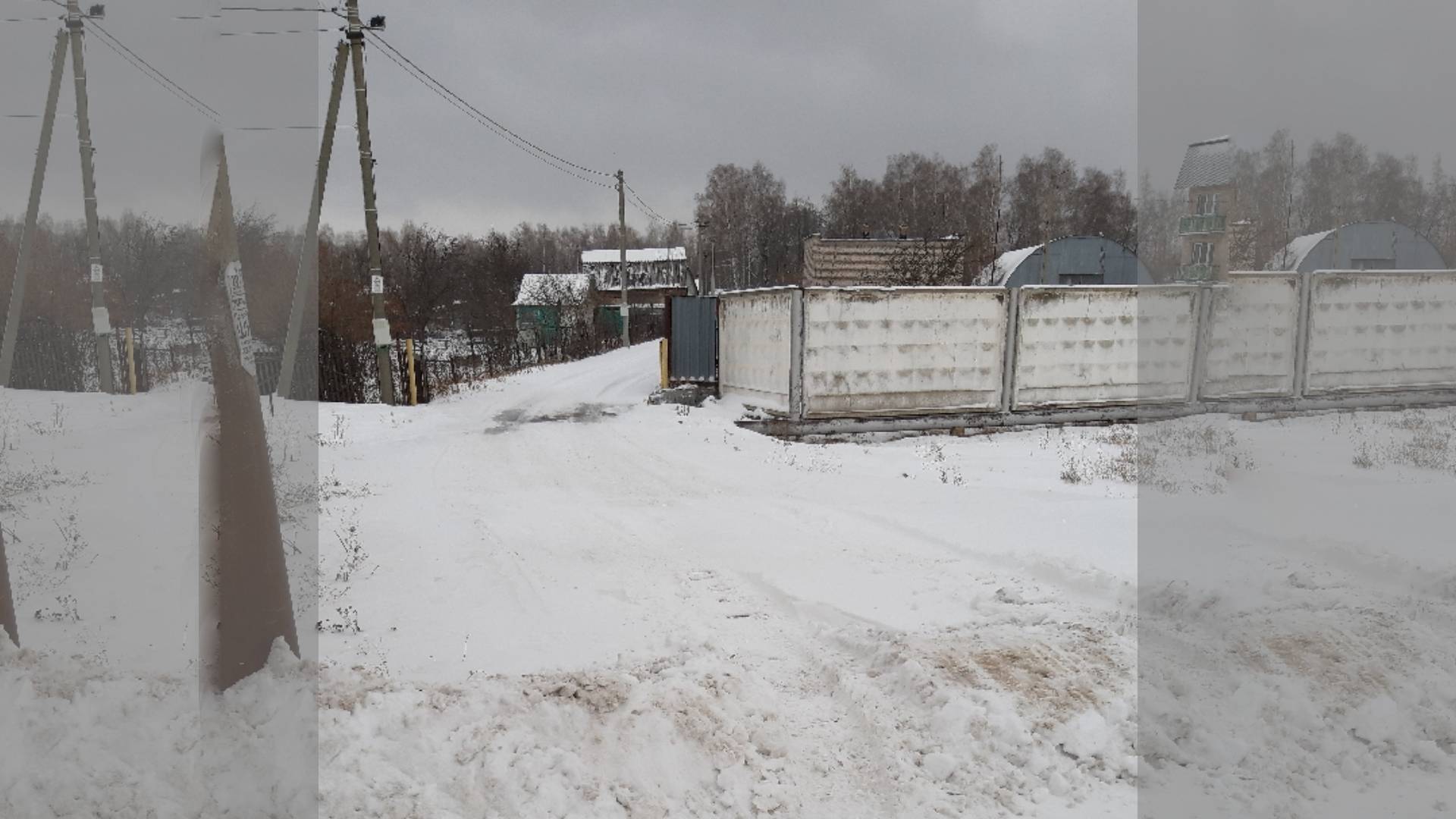 Администрация не чистит заезды в садовый массив г. Джалиль, Татарстан