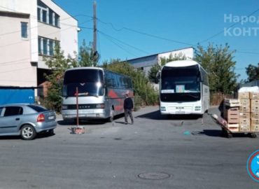 Повторное заявление о незаконной автобусной парковке возле 4-й овощебазы